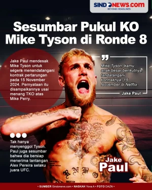 Jake Paul Sesumbar Bisa...