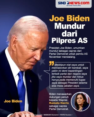 Presiden Joe Biden Mundur...