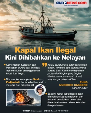 Kapal Ikan Ilegal Tak...