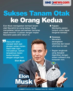 Elon Musk Berhasil Tanam...