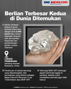 Berlian Hampir Setengah...