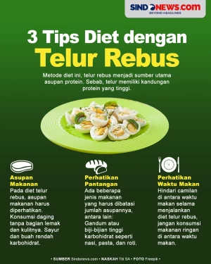 3 Tips Diet dengan Telur...