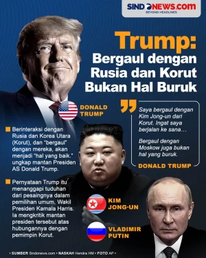 Trump: Bergaul dengan...