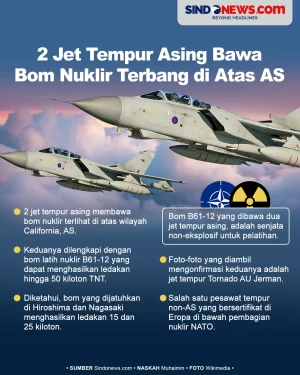 2 Jet Tempur Asing Bawa...