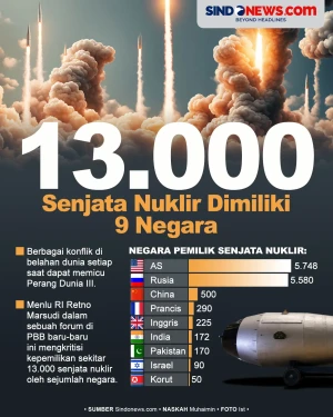 13.000 Senjata Nuklir...