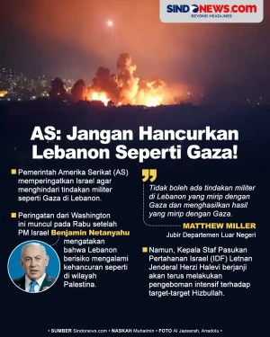 AS Peringatkan Israel:...
