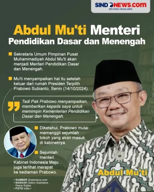 Abdul Muti Menteri Pendidikan...