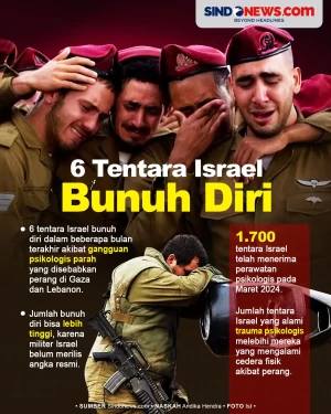 6 Tentara Israel Bunuh...