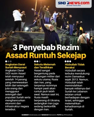 3 Penyebab Rezim Assad...
