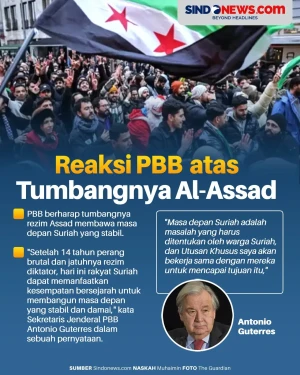 Reaksi PBB atas Tumbangnya...