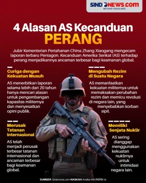 4 Alasan AS Kecanduan...