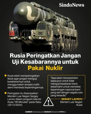 Rusia Peringatkan Jangan...