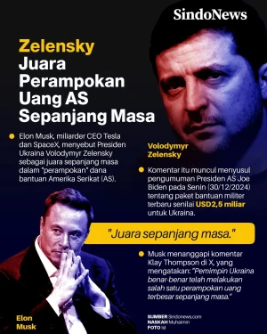 Elon Musk Sebut Zelensky...