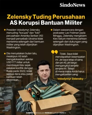 Zelensky Tuding Perusahaan...