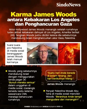 Karma James Woods, antara...