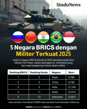 5 Negara BRICS Terkuat...