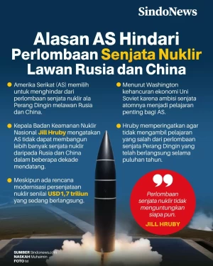 Alasan AS Hindari Perlombaan...