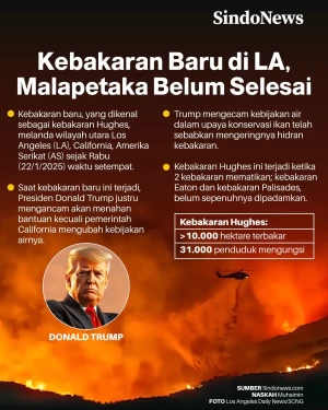 Kebakaran Baru di Los...