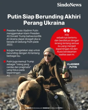 Puji Trump, Putin Siap...