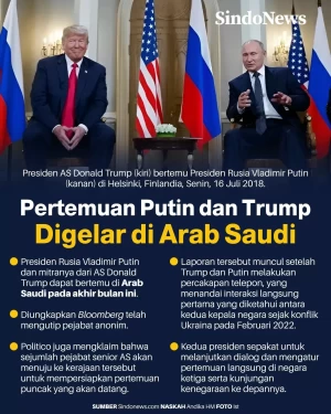 Pertemuan Putin dan...