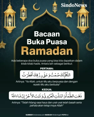 Bacaan Niat untuk Buka...