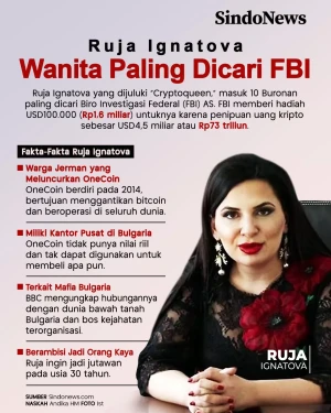 Ruja Ignatova, Dijuluki...