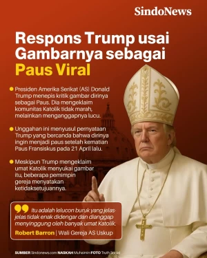 Respons Donald Trump...