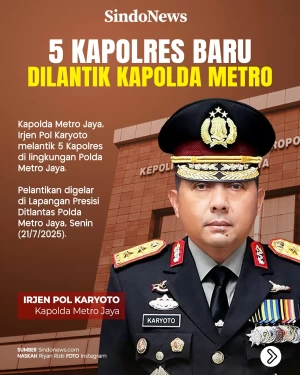 Daftar 5 Kapolres Baru...