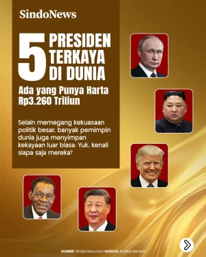 Daftar 5 Presiden Terkaya...