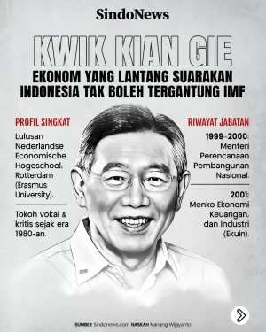 Kwik Kian Gie, Ekonom...