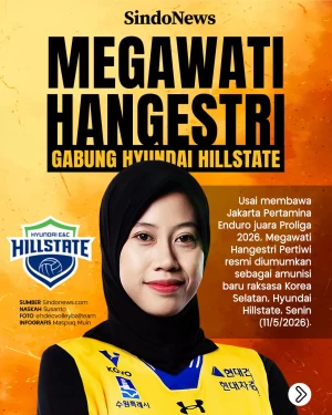 Megawati Hangestri Gabung...