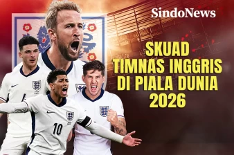 Skuad Timnas Inggris...