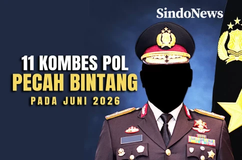 11 Kombes Pol Pecah...