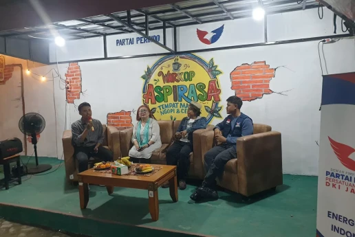 Di Diskusi Partai Perindo,...