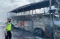 Kebakaran Bus di Tol...