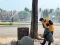 Bersihkan Sisa Sampah...