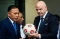 Presiden FIFA Gianni...