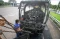 Kebakaran Bus di Tol...