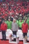 Disambut Ribuan Pendukungnya,...
