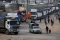 Tiba di Rafah, Truk...