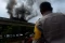 Bus Berpenumpang Terbakar...