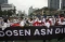 Ratusan Dosen ASN Demo...