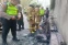 floating-Motor Terbakar di Underpass...