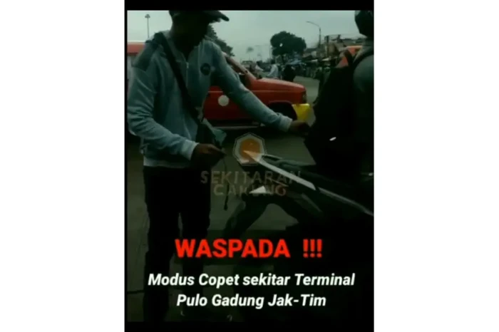 Begini Cara Pencopet...