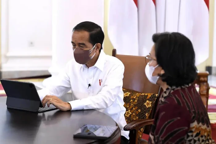 Potret Jokowi Lapor...