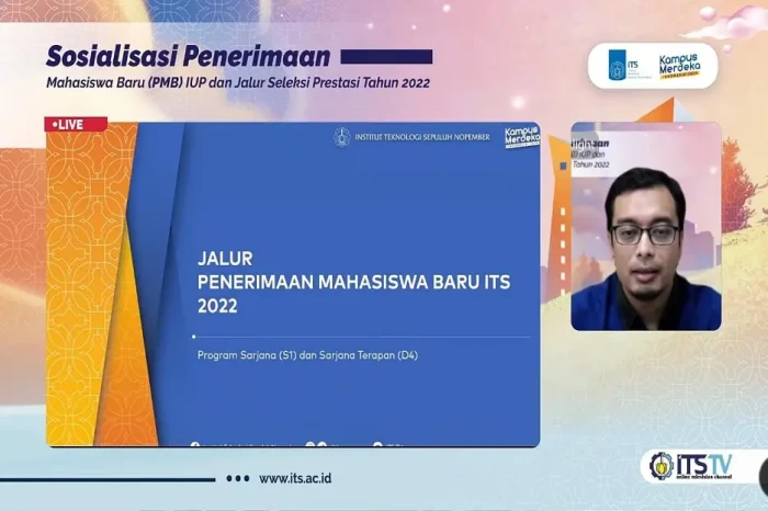 ITS Buka Jalur Prestasi...