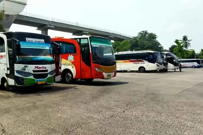 Pemudik di Terminal...
