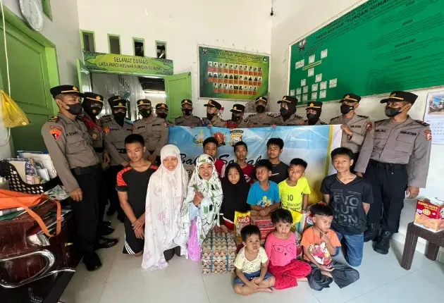 Gelar Baksos, Siswa...