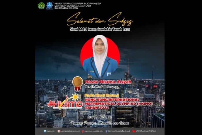 Bangga, Siswi Madrasah...