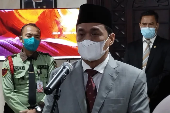 Kebakaran di Tambora...